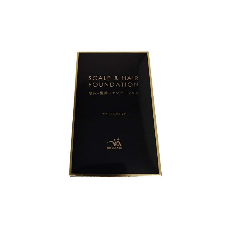 頭皮＋髪用 ファンデーション ナチュラルブラック 【リニューアル】