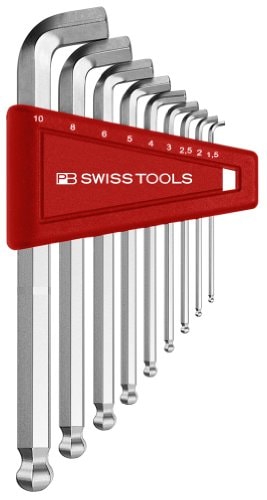 ピービースイスツールズ(PB Swiss Tools) 2212H-10 ショートヘッド六角棒レンチ