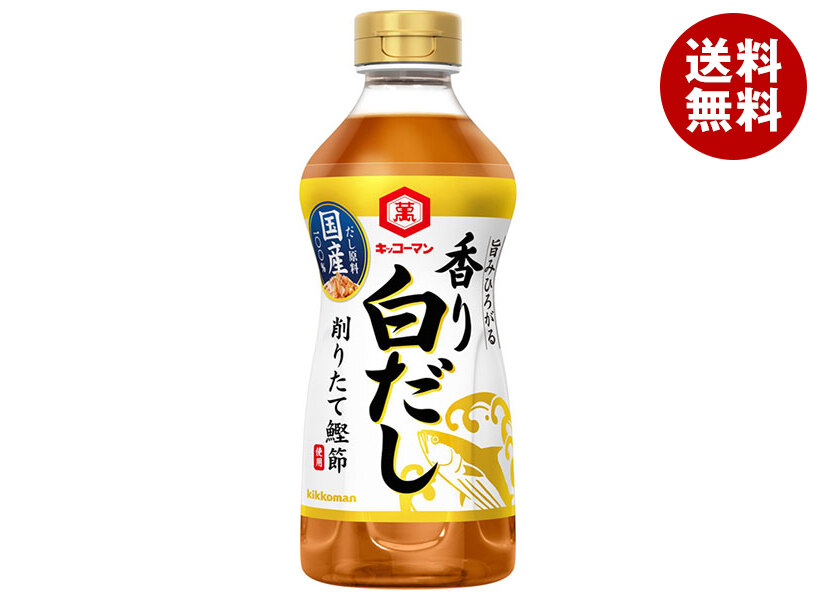 キッコーマン 旨みひろがる 香り白だし 500mlPET＊12本入＊(2ケース)