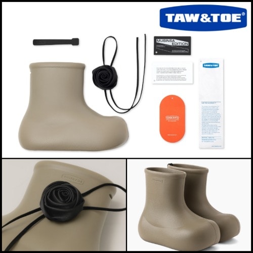 TAW&TOE Zerovity Murff マッド カーキ ブラックローズ GWP レインブーツ 雨対策 14,658円