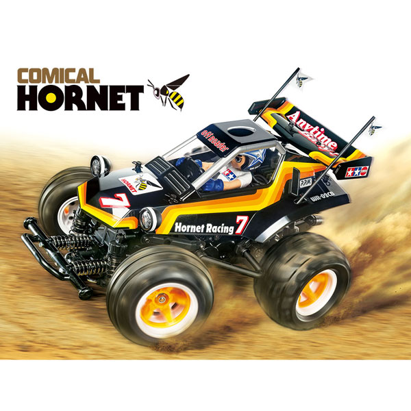 タミヤ 1/10 電動RC組立キット コミカル ホーネット(WR-02CBシャーシ) 【58666】 ラジコン T 58666 RC コミカルホーネット