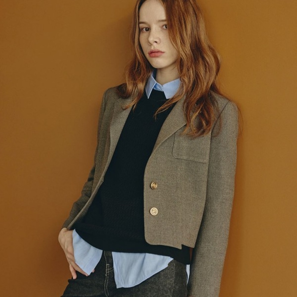 (リアーナニューヨーク) クロップドヘムポイントジャケットRQHWJK030