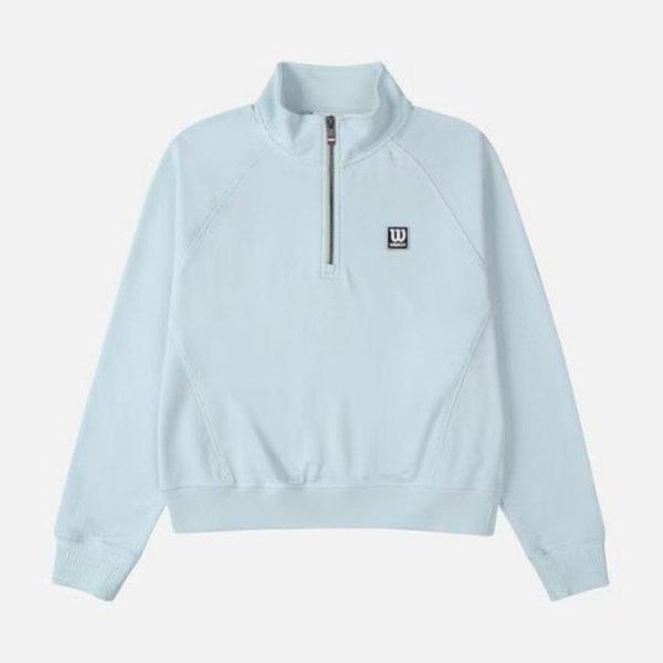 長袖Tシャツ LQC W251102THT31-LBI サイドライン ハーフジップ スウェットシャツ W 15,937円