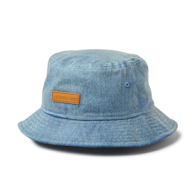 [即納]NEWERA ニューエラ バケット01 ラバーパッチ ウォッシュドデニム メンズ 男性 レディース 女性 帽子 HAT ハット CAP キャップ 送料無料 NEW ERA 国内正規品 正規取