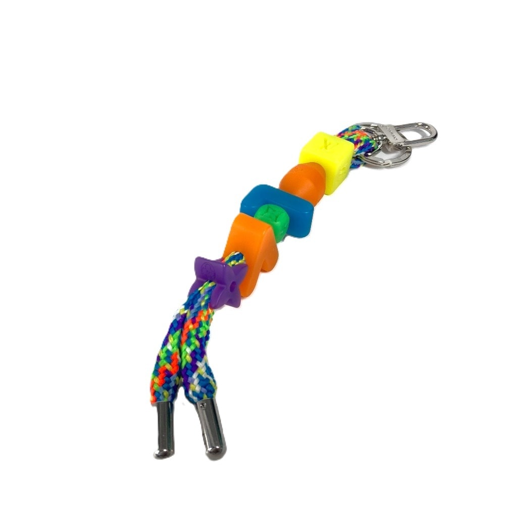 キーホルダー MP3450 ポルトクレ LV プレイ キーリング バッグチャーム プラスチック マルチカラー