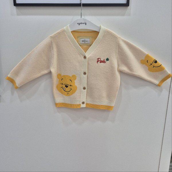 ハッピーくまのプーさんビッグポイントカーディガン 79T121403_CJ