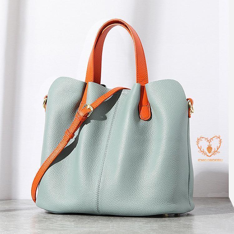 限定セール本革　トートバッグ　レディース　レザーバッグ　ショルダーバッグ 革バッグ　かばん　通勤 通学　大人　20代30代40代50代 6,330円