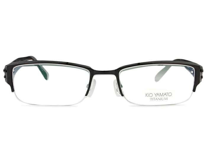 キオヤマト KIO YAMATO kt-297a c.32 ブラック メガネ めがね 眼鏡 鼻パッド メンズ 5219