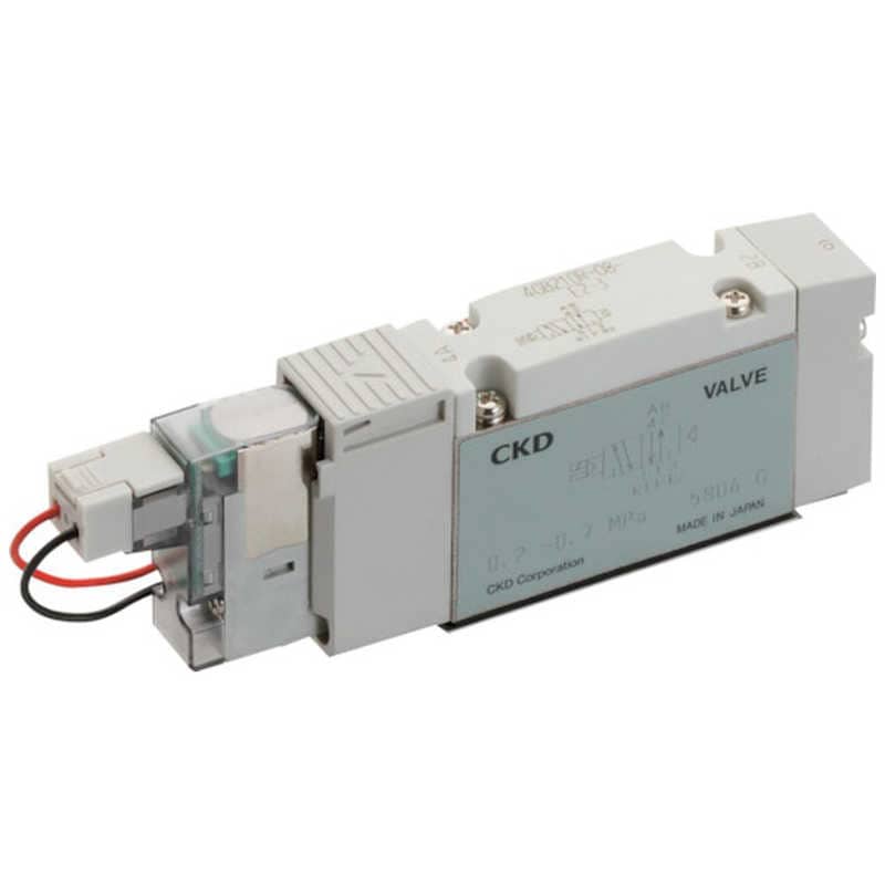 CKD　CKDパイロット式5ポート弁ベース配管　4GB219R-00-E2-3