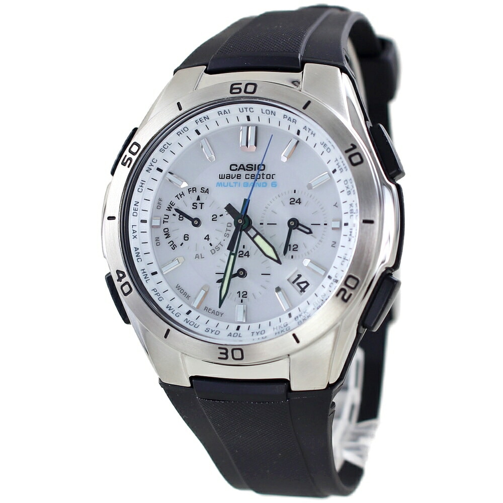 カシオ ウェーブセプター メンズ 電波腕時計 おすすめ 見やすい 文字盤 レジャー用 海外旅行 防水 釣り アウトドア キャンプ 試験 受験 仕事用 普段使い 男性 プレゼント ソーラー 腕時計 手表