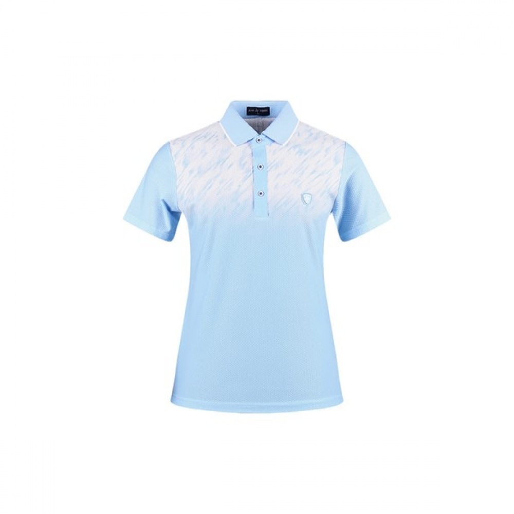 (ラックスゴルフ) ラックスゴルフジャンピエルメンズエンボスメッシュ半袖ゴルフシャツ JP3M406