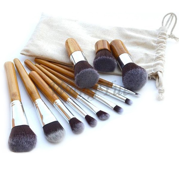 【代引可】 Make 送料関税無料 Up And Beauty Wood Handle Set Cosmetic 0015 Brush