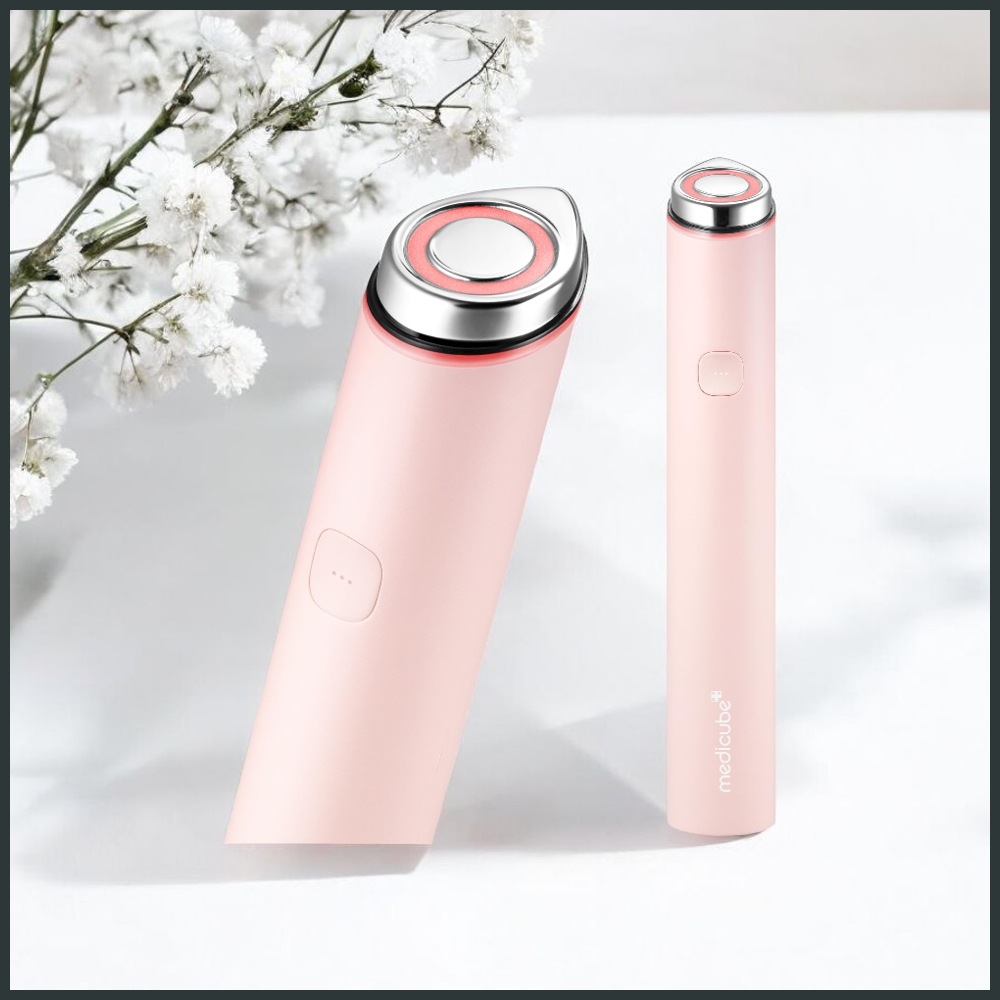 メディキューブ AGE-Rブースタープロ ミニ ピンク 1日5分渡韓体験 日本語取扱説明書 美顔器 C-type 充電 持ち運び便利 75g プレゼント 人生初のビューティーデバイス