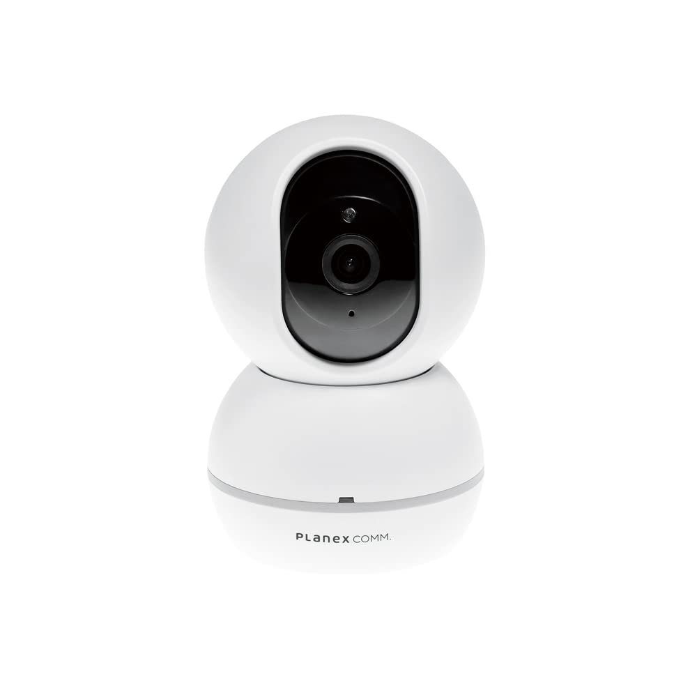 プラネックス Planex 防犯カメラ スマカメ 1080p 首振り・パン・チルト CS-QS10PT