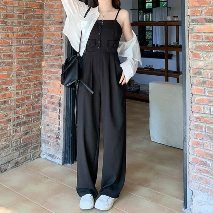 中学生 高校生 レディース ファッション 韓国 セットアップ ショートジャケット サロペットパンツ 2点セット 秋春夏 パンツスーツ 通学 カジュアル フォーマル きれいめ 10代 20代 ガーリー