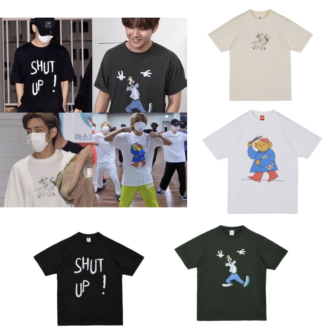Qoo10] TARKET 【BTS Vテテ着用】半袖Tシャツ : レディース服