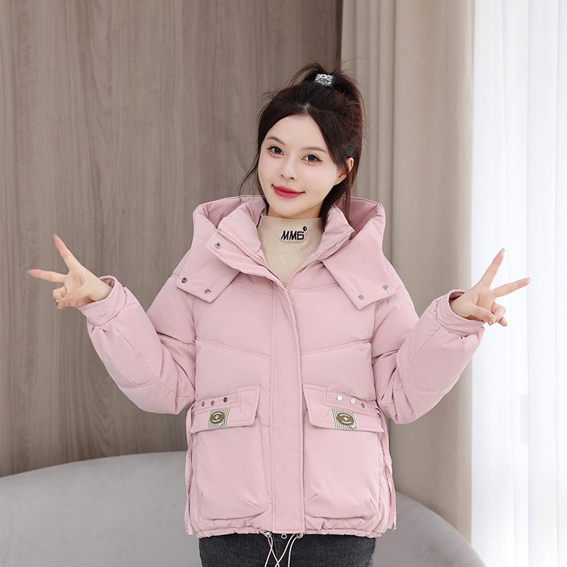 秋服 レディース ファッション オシャレ カワイイ シンプル 大人カワイイ 大きいサイズ ダウン コットンコート 韓国ファッション 冬 フード付き スタイル 綿 ジャケット