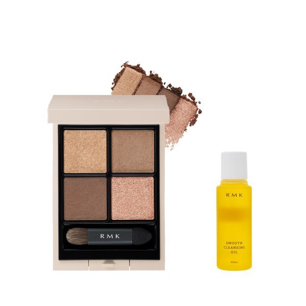 RMK 2025 スプリングコレクション 2 シンクロマチック アイシャドウ パレット (スムージー クレンジング オ··· (贈呈なくなり次第終了)