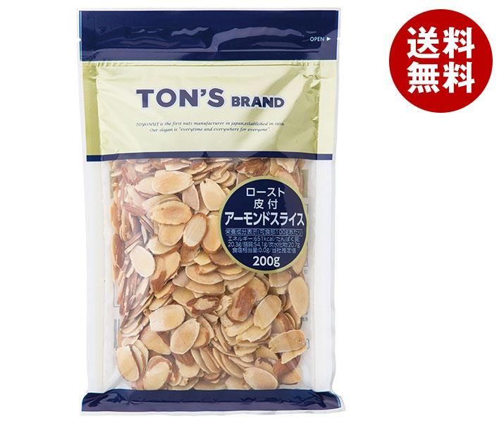 東洋ナッツ食品 トン 皮付きアーモンドスライス 200g＊20袋入