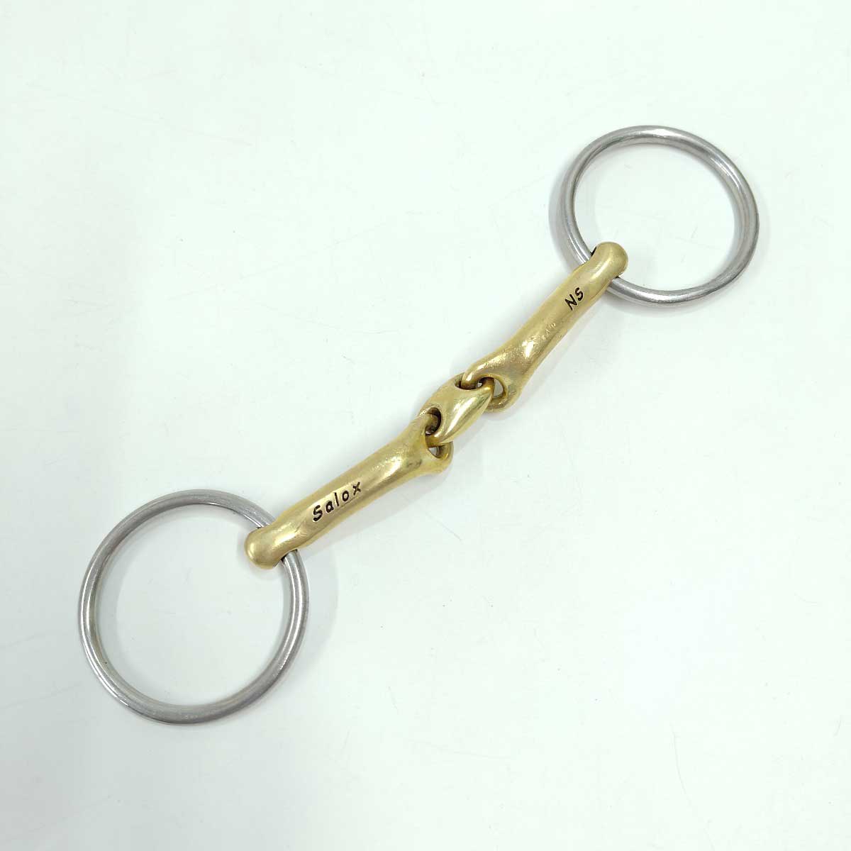 【中古】ノイ・シューレ ハミ NS バインディング12 小勒 127mm Neue Schule 乗馬 馬術