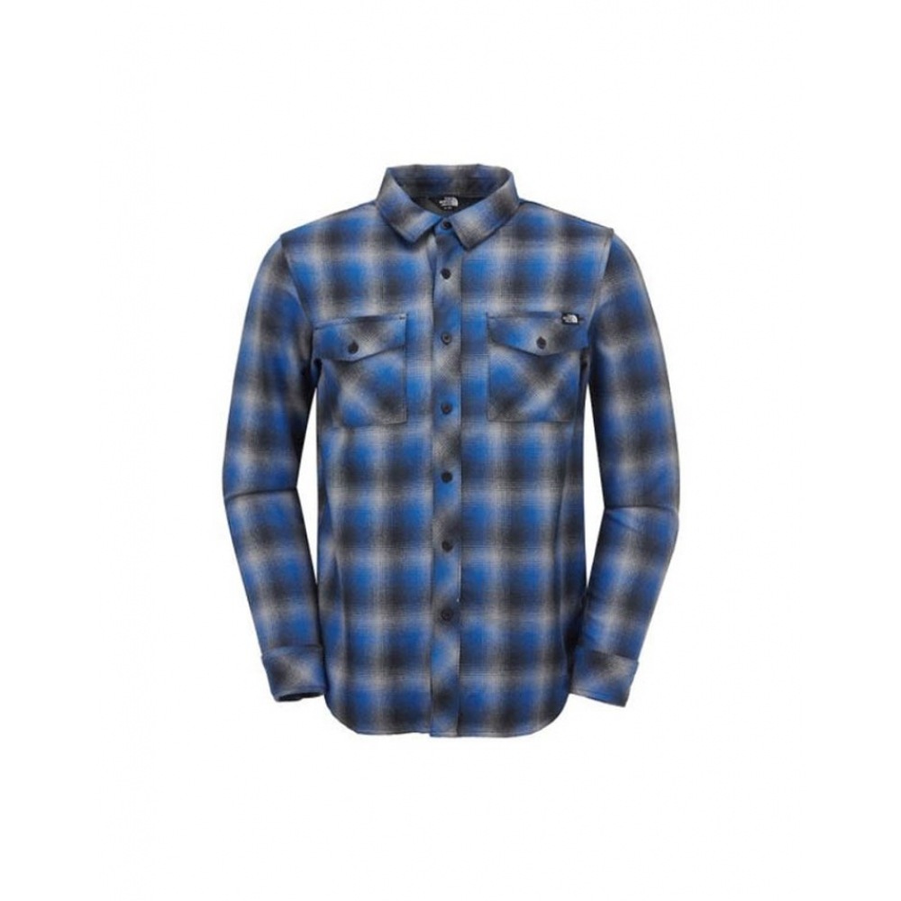 ノースフェイスメンズテックウールシャツ SP MNI8LK50D-BGY 9,996円