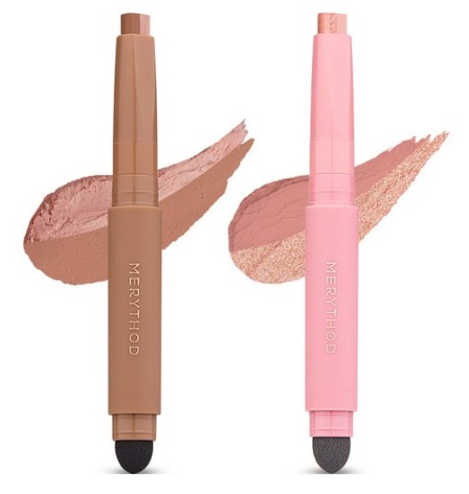 ツートン シャドウ 0.9g x 2種 セット[ロイヤルベージュ+リセットピンク]