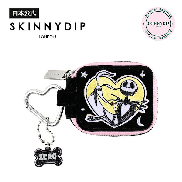 即購入可★ナイトメア・ビフォア・クリスマス ゼロ アクセサリーケース 30th Qoo10] SKINNYDIP 【公式】SKINNYDIP ワイヤレスイ