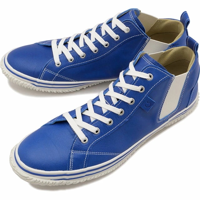 スニーカー サイドゴア カンガルーレザー [SP442-38 SU25] SP-442 メンズ・レディース 日本製 靴 シューズ おしゃれ Blue 正規取扱店