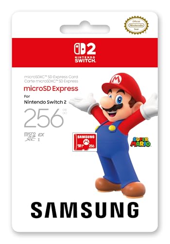 【任天堂ライセンス商品】Samsung microSD Express Card 256GB for Nintendo Switch 2（サムスン マイクロSDエクスプレスカード 256GB）