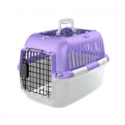 ファンタジーワールド ペット用 キャリーケース オープンS ハードタイプ パープル