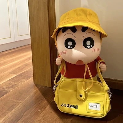 緊急SALE!!!2枚1OO円OFF！オーナメント ドール ラージ ギフト シリーズ 1:1 Figure Newbie Little crayon クレヨンしんちゃん可愛いですね