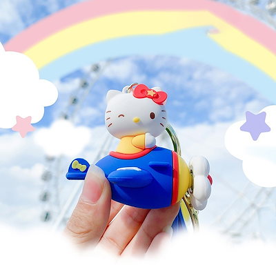 Qoo10] サンリオ 【公式】サンリオ飛行機キーリング キャラ