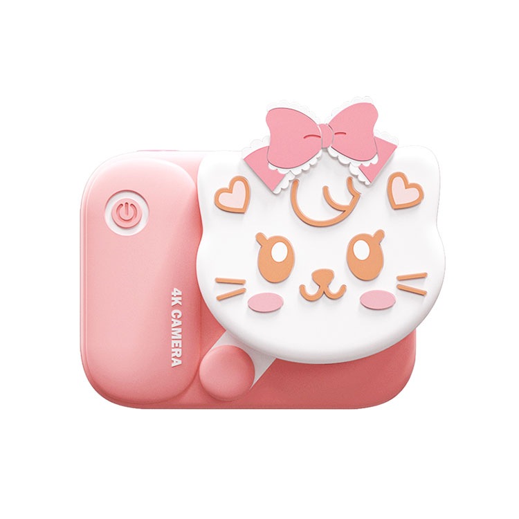 新しいブランド キッズカメラ カメラ 子供用 トイカメラ ネコ 動物 可愛い 知育 高画質 約4800万画素 電子玩具 納期 Sdカード付 Build Standishsmiles Com