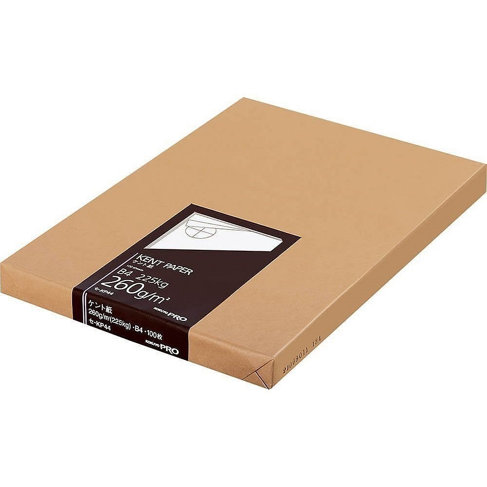 （まとめ買い）高級ケント紙 B4 100枚 紙厚260g セ-KP44 [x3]