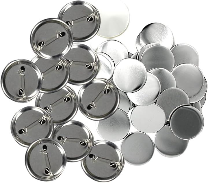 缶バッジ 素材セット 缶バッジマシーン用 パーツ DIY 製作 パーツセット 300個セット 58mm(直径58mmx300個セット)