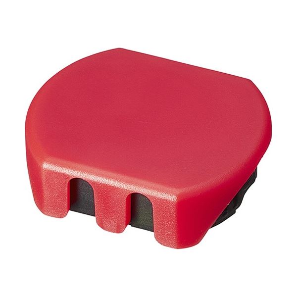 （まとめ）シャイニー スタンプ台内蔵R-517D専用 交換パッド 赤 1個[x30]