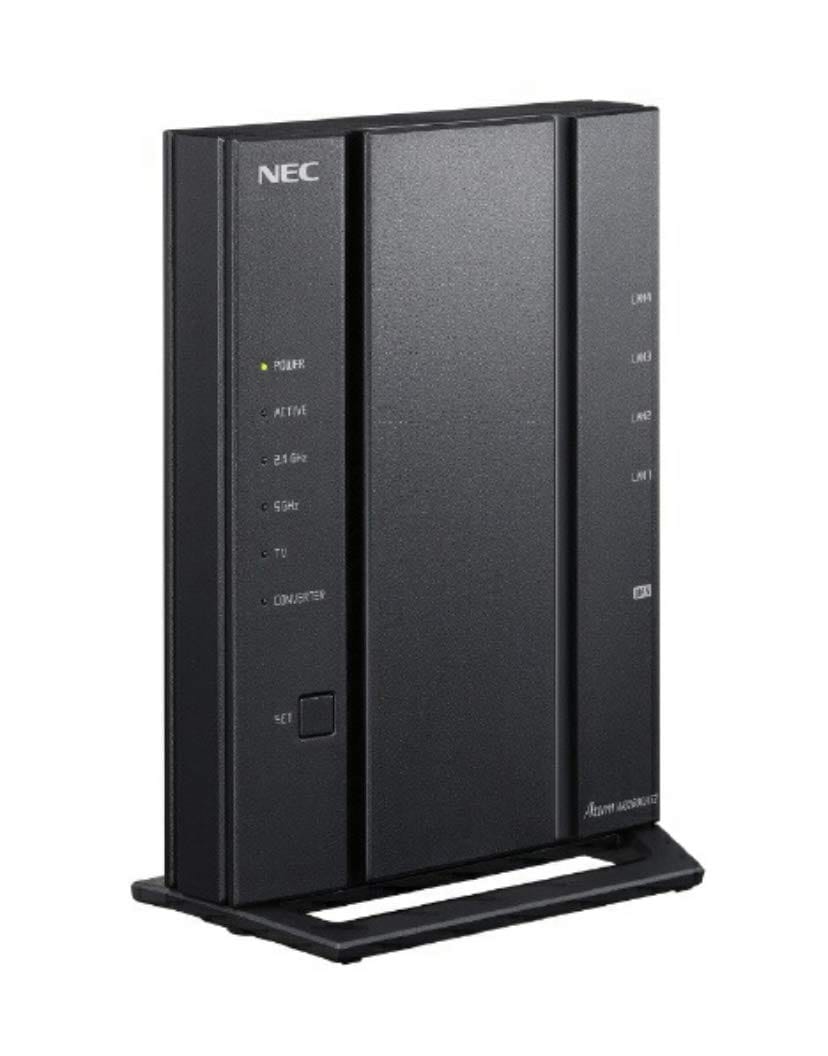 NEC Wi-Fi 5（11ac）4ストリーム対応 無線LANルーター Atermシリーズ WG2600HS2