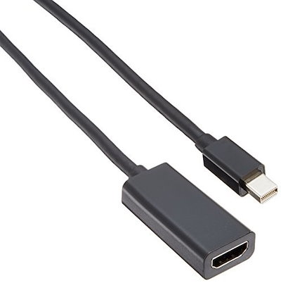 他サイト： エレコム Mini DisplayPort-HDMI変換アダプタ 0.15m（ブラック） ADMDPHDMIBKの商品画像