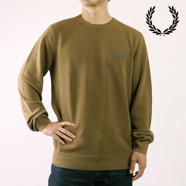 ピケステッチジャンパー [K1309-P96] PIQUE STITCH JUMPER メンズ トップス セーター クルーネックニット SHADED-STONE 正規取扱店 14,256円