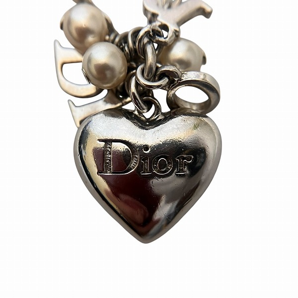 ディオール ハート ロゴ ブランド小物 ネックレス レディース【中古】