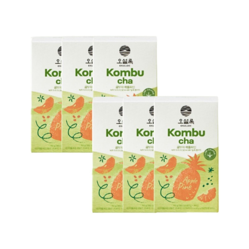 コンブチャアップルパイン 60スティック(10*6box)