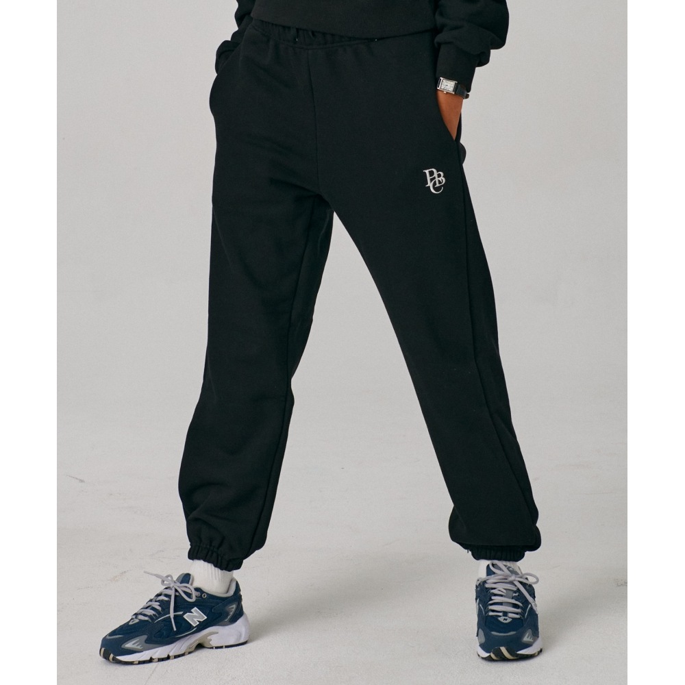 ペーパーボーイレディース PBC スウェットパンツ-ブラック