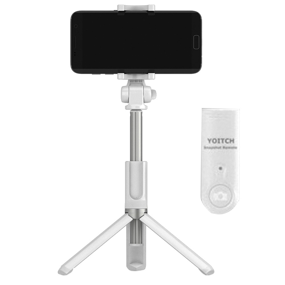 （TF016）洋一無線三脚のBluetooth自撮り棒ヨロホワイトYSS-WT300 /韓国配送/優秀デザイン商品