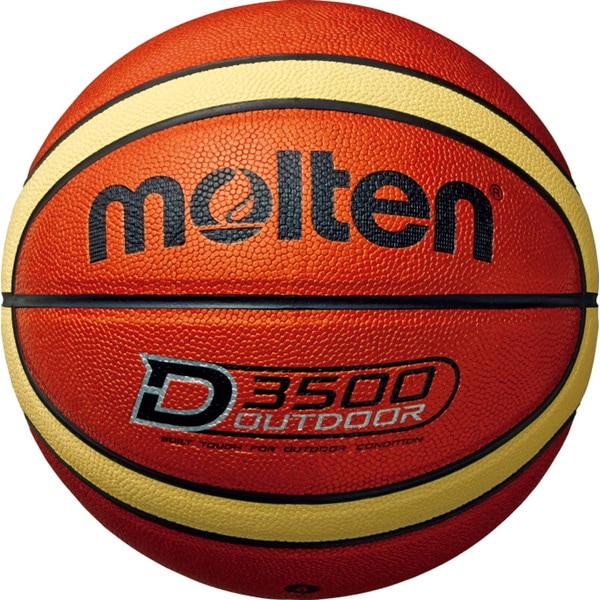 モルテン molten アウトドアバスケットボール6号球 ブラウン×クリーム バスケット ボール B6D3500