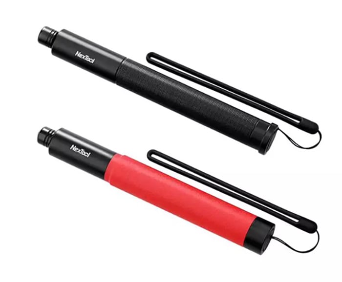 NEX警棒 7075バトン アルミ合金 ブラック/レッド NEXTOOL NEXTOOL-7075 護身 用品 グッズ 用具 セキュリティ 防犯 防護 警棒 女性 防衛 警防 特殊 バトン NEX
