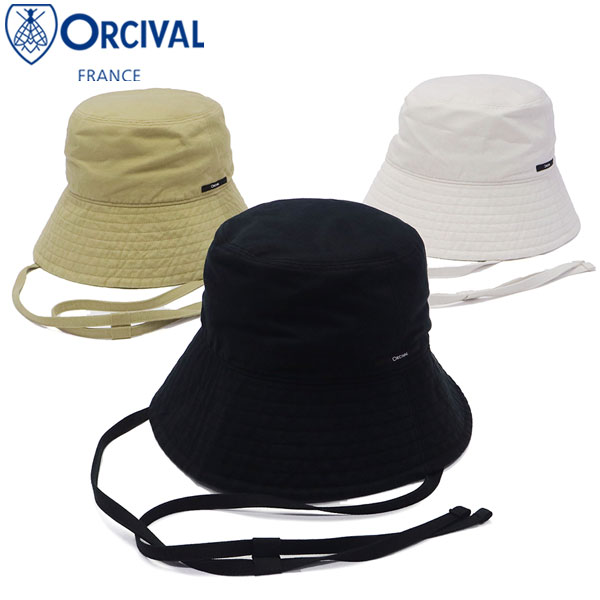 セール バケットハット レディース 深め 紐付き 帽子 夏 春夏 大人 軽量 カジュアル 日よけ 30代 40代 おしゃれ 旅行 日本製 コットンリネン OR-H0082 TCL