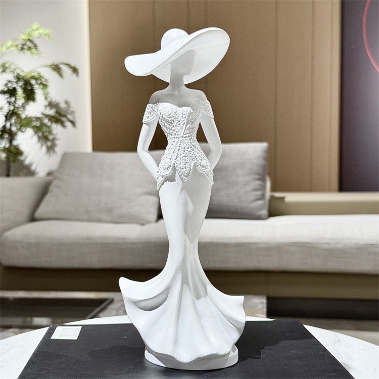 INSスタイル 抽象芸術人物彫刻 リビングデコレーション 玄関アクセサリー ワインキャビネット装飾 現代的インテリア 部屋の雰囲気を高める 手作り感のある置物 インドアアートピース