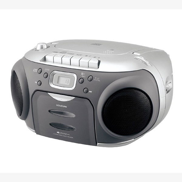 コイズミ SAD-4944/S CDラジカセ（シルバー） SAD4944S