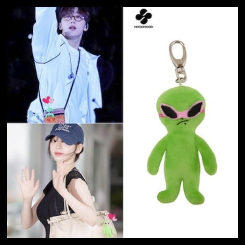 【韓国人気】[SEVENTEENスングァン,AESPAカリナ着用]alienキーホルダー 4,940円