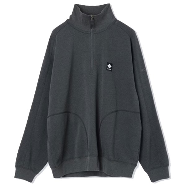 返品交換不可 在庫一掃セール Columbia コロンビア サンダーマウンテンスウェットハーフジップ スウェットシャツ メンズ PM0577-010